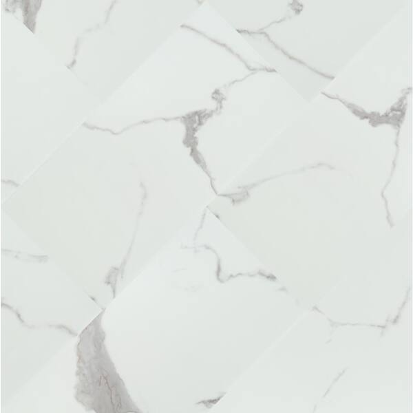 Luvanto Design Carrara White LVT Luxury Vinyl Flooring 3.34m²/pack