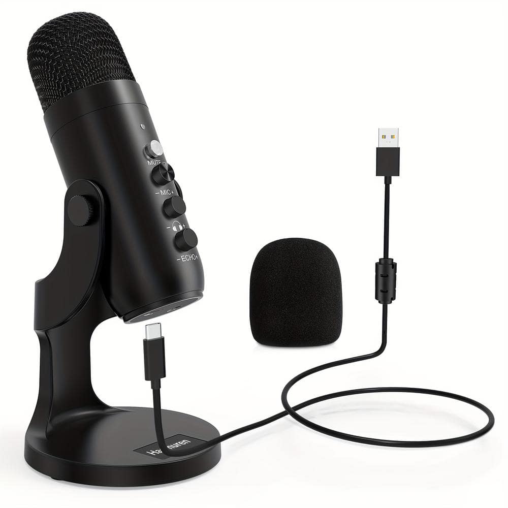 Plug and Play Gaming USB Microphone in Black (1-Pack) price history on PriceWatchPro