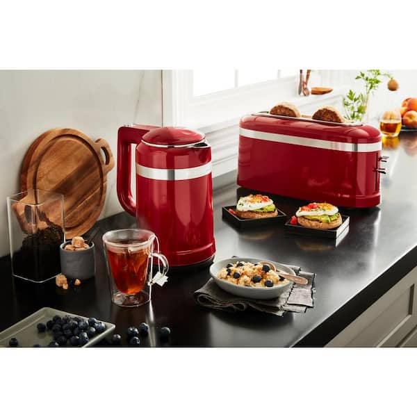 KitchenAid 2 Slice Long Slot Toaster with High-Lift Lever - Empire Red