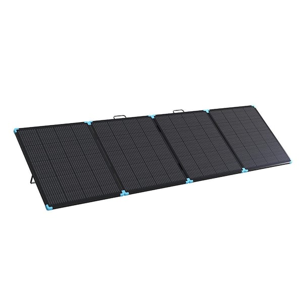 400-Watt Monocrystalline Portable Solar Panel Foldable for Power Station Generator, ETFE, IP67 Waterproof, Lightweight