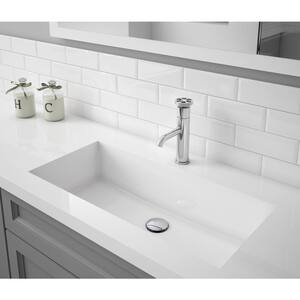 Nova Single Hole 1-Handle Bathroom Faucet in Chrome