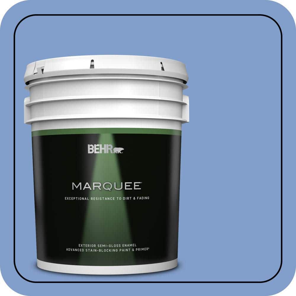5 gal. #BIC-09 Caribbean Sky Semi-Gloss Enamel Exterior Paint & Primer price history on PriceWatchPro