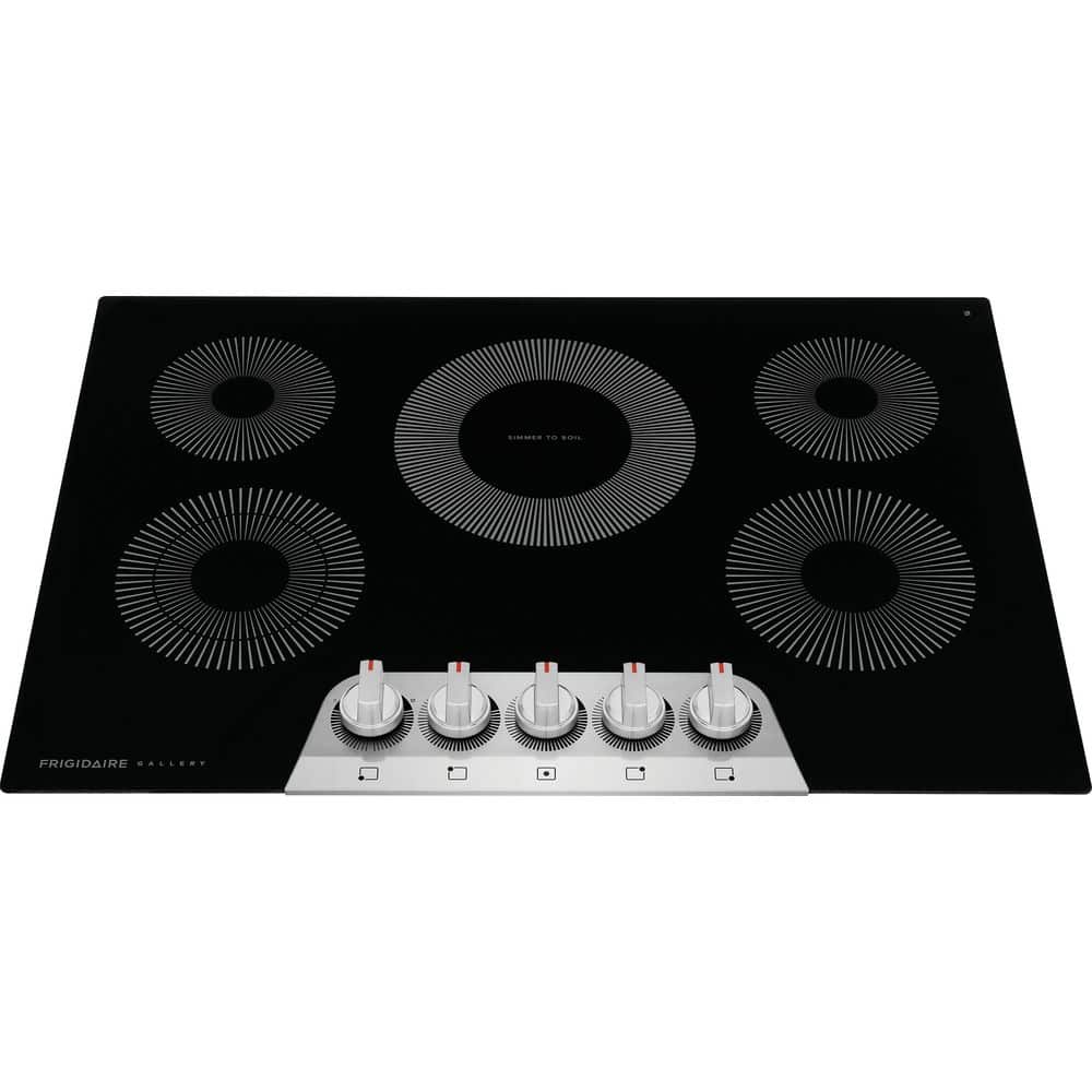 Gallery 30 in. Radiant Electric Cooktop in Stainless Steel with 5 Elements