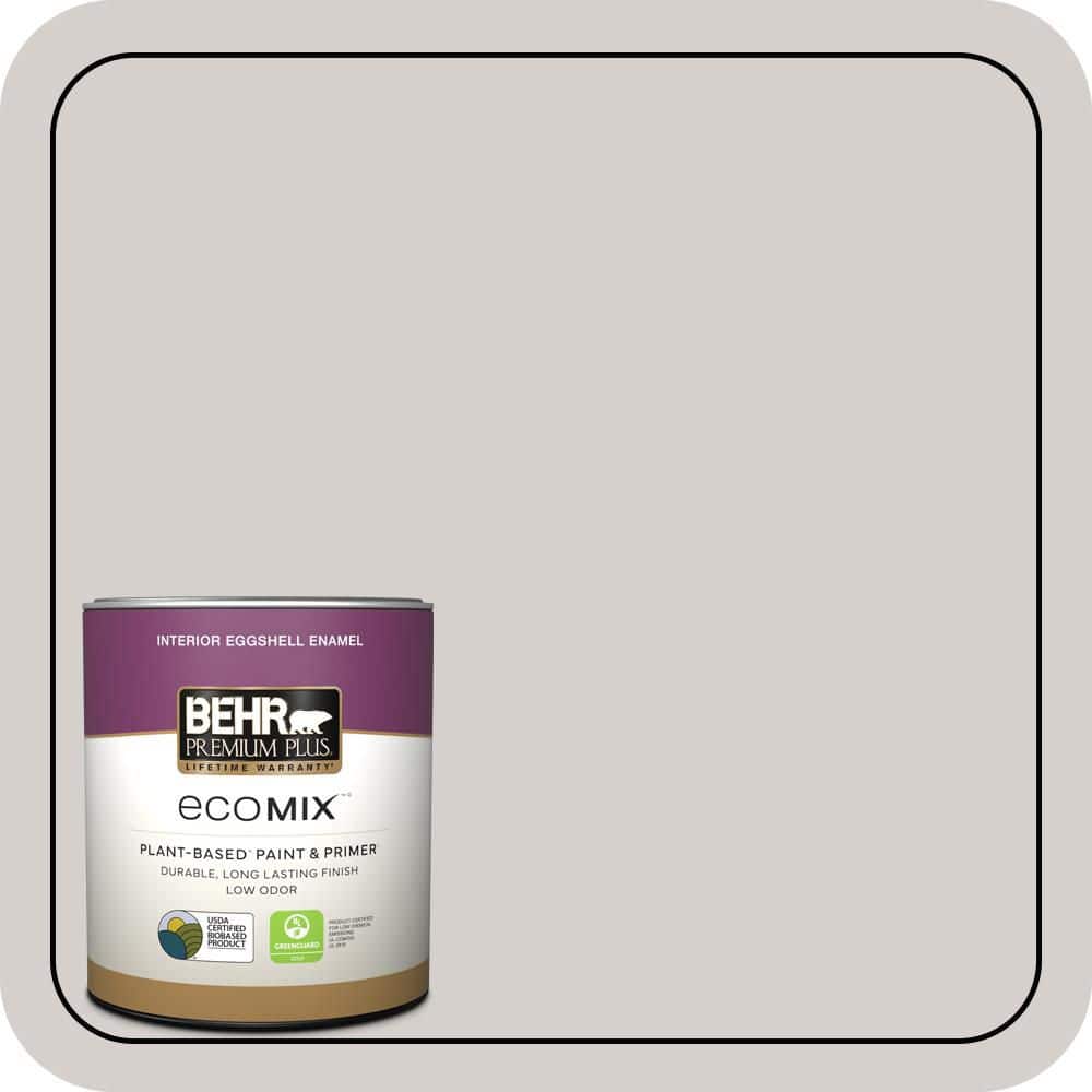 1 qt. #N140-1A Soft Lilac Eggshell Enamel EcoMix Plant-Based Interior Paint & Primer price history on PriceWatchPro