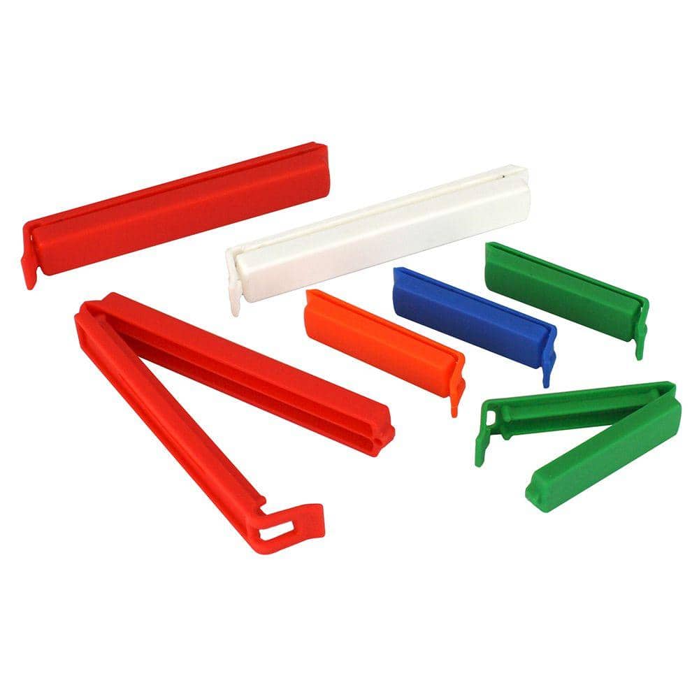  Set of 38 Plastic Chip Clips Bag Sealing Clips for