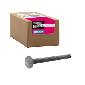 5/16 in.-18 x 4 in. Galvanized Carriage Bolt (25-Pack)