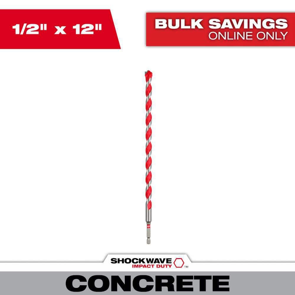1/2 in. x 10 in. x 12 in. Carbide Hammer Drill Bit price history on PriceWatchPro