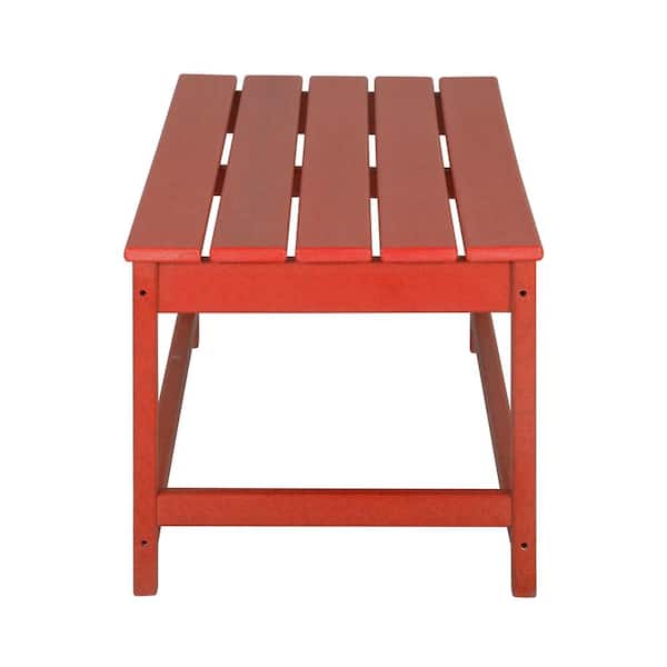 Westin Outdoor Sky Red Poly Adirondack Coffee Table 2001 Ct Rd - Patio Side Table Home Hardware