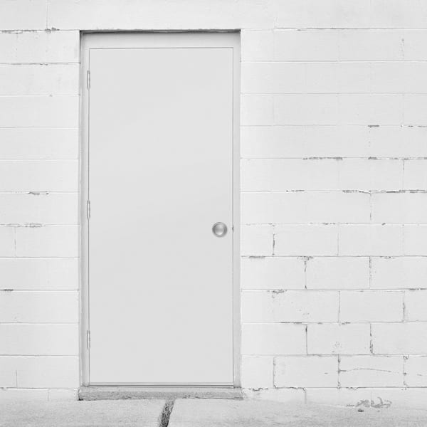 36 in. x 80 in. Utility Flush Right-Hand/Outswing Primed Steel Prehung Front Door with No Brickmold