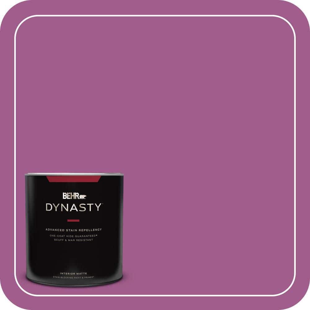 1 qt. #P110-6 Wild Berry Matte Interior Stain-Blocking Paint and Primer price history on PriceWatchPro