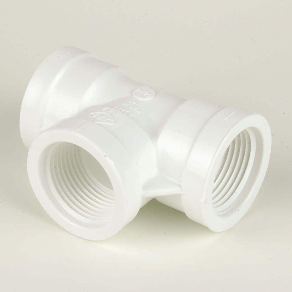 I Pvc DURA 1 in. Schedule 40 PVC Tee U405-010 - The Home Depot