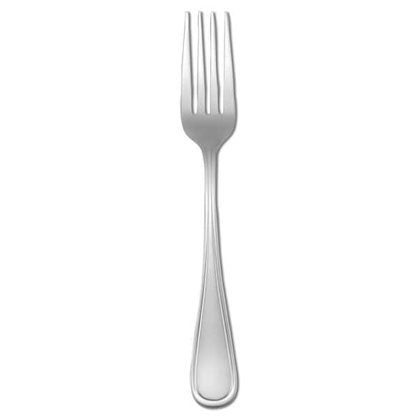 New Rim II 18/0 Stainless Steel Table Forks, European Size (Set of 12)