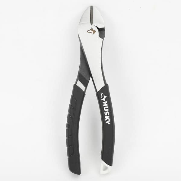 Husky 7 in. Diagonal Pliers Cutting Pliers