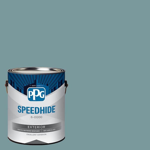 SPEEDHIDE 1 gal. PPG1148-5 Cathedral Glass Flat Exterior Paint