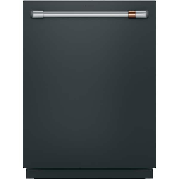Cafe 24 in. Built-In Top Control Dishwasher in Matte Black with Stainless Tub, Ultra Wash and Dual Convection Dry, 44 dBA