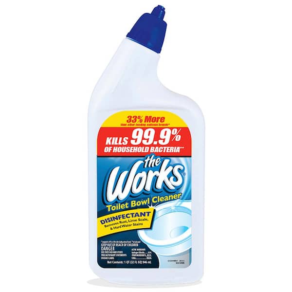 THEWORKS 32 oz. Disinfecting Toilet Bowl Cleaner, Wintergreen