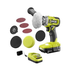 ONE+ 18V Cordless 3 in. Variable Speed Detail Polisher/Sander Kit with (1) 2.0 Ah Battery and Charger