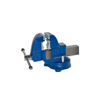 3-1/2 in. Heavy-Duty Combination Pipe and Bench Vise - Swivel Base