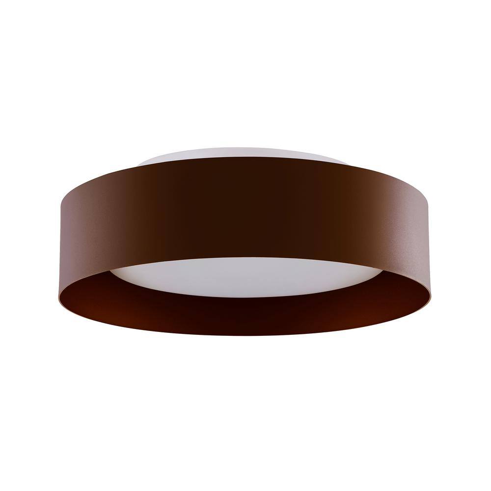 Bromi Design Lynch 15.75 In. 3-Light Brown Ceiling Light B4106BR - The ...