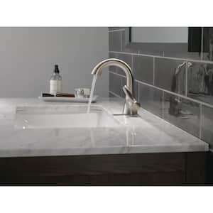 Esato 4 in. Centerset Single Handle Bathroom Faucet in Brushed Nickel