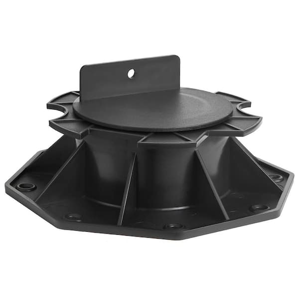 Deck Blocks 24 Pieces, Adjustable Plastic Pedestal Paver for 2.36-5.31 in. 2000 lbs. / 907.18 kg Load Capacity