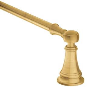 Weymouth 18 in. Towel Bar in Brushed Gold