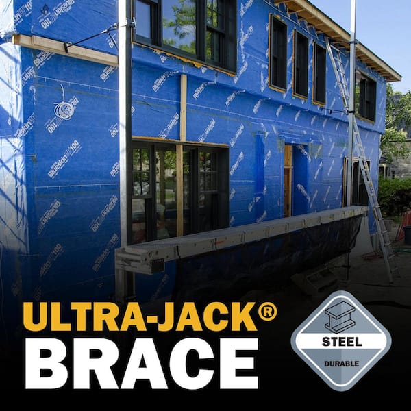 Ultra-Jack 40-1/4 in. W x 39 in. D x 4 in. H Steel Brace for the Ultra-Jack Aluminum Pump Jack System
