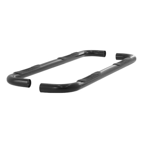 Aries 3-Inch Round Black Steel Nerf Bars, No-Drill, Select Dodge, Ram ...