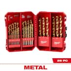 Milwaukee Titanium Drill Bit Set (29-Piece) 48-89-0012 - The Home