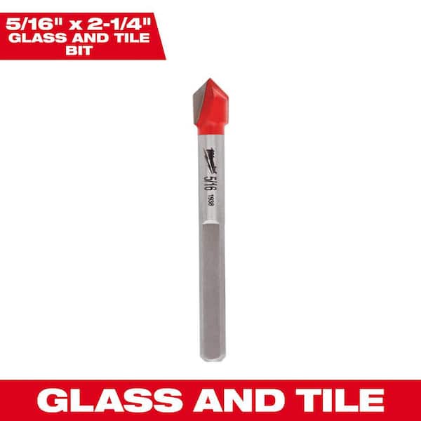 5/16 in. Carbide Tipped Glass and Tile Drill Bit