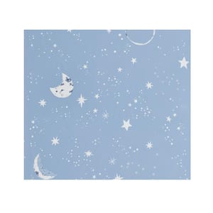 Night Sky Blue Peel and Stick Removable Wallpaper Panel (covers approx. 26 sq. ft.)