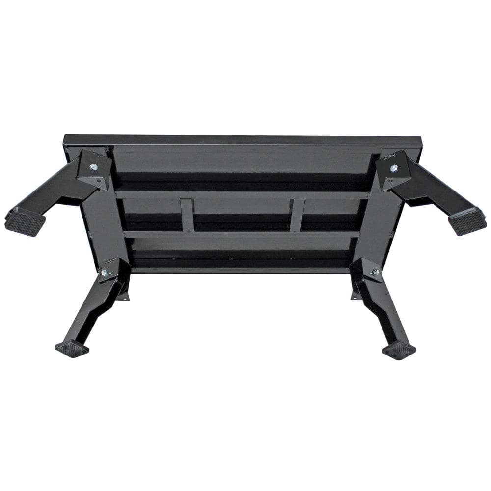 Extra-Large Black Steel Slip Resistant Platform Step