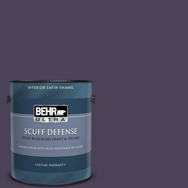 BEHR ULTRA 1 gal. Home Decorators Collection #HDC-CL-06 Sovereign Extra Durable Satin Enamel Interior Paint & Primer