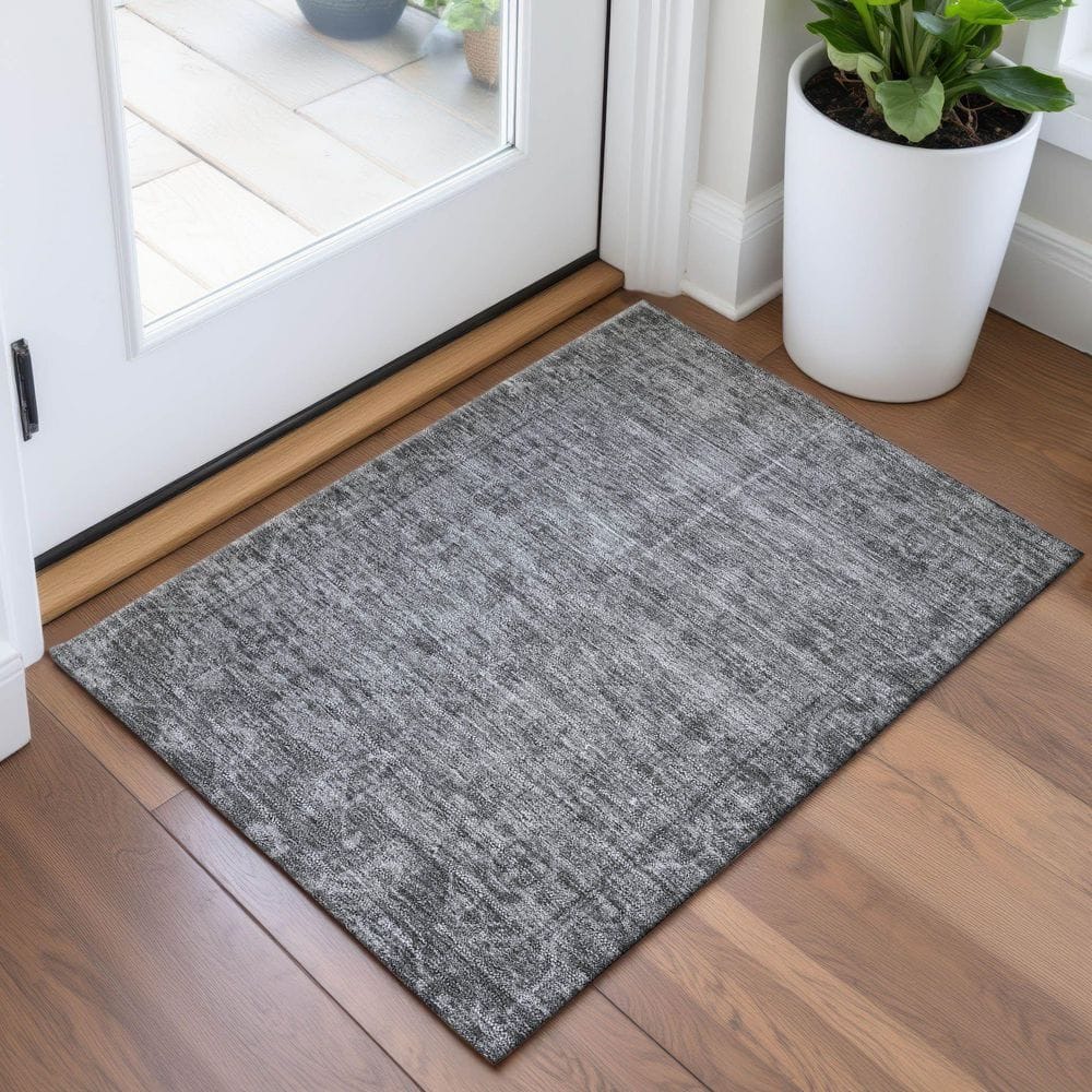 Mayfield Premium Machine Washable Abstract AMF1228 Gray 2 ft. x 3 ft. Area Rug price history on PriceWatchPro