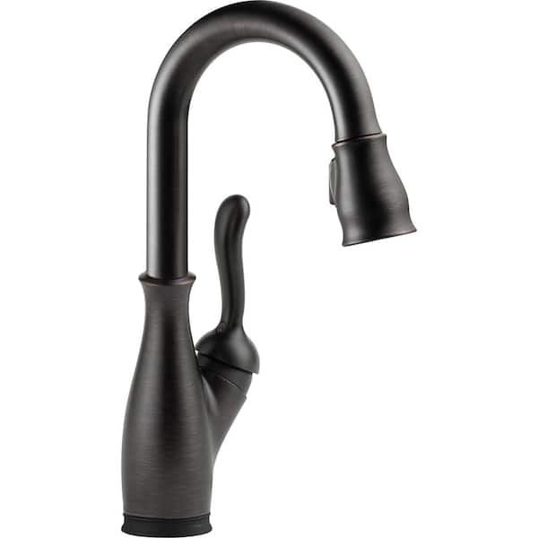 Delta Leland Single-Handle Bar Faucet with Touch2O Technology in Venetian Bronze