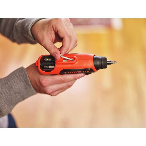 BLACK+DECKER 4-volt 1/4-in Cordless Screwdriver(Charger Included