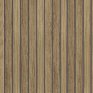 Yellow Wooden look Vinyl Peel and Stick Wallpaper Roll, Water Resistant Wallpaper (2 Rolls / Covers 28.74 sq. ft.)