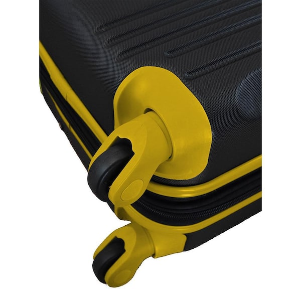 Denco NCAA Michigan 21 in. Yellow Hardcase 2-Tone Luggage Carry-On