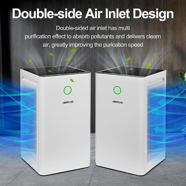 Elexnux 2152 sq. ft. HEPA-True Personal Air Purifier in