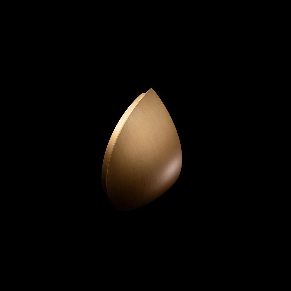 Collette 10" Dimmable Brass LED Wall Sconce