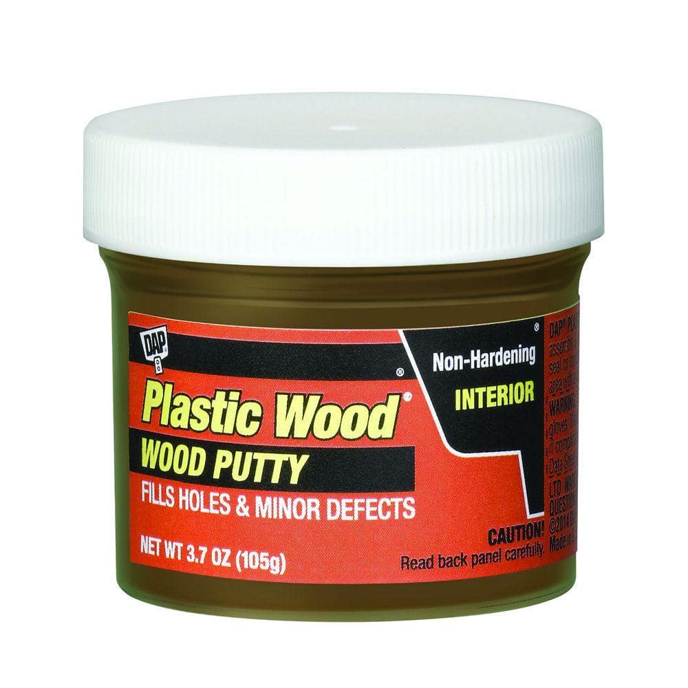 DAP Plastic Wood All Purpose Latex Wood Filler, White, 6 Oz (7079800585)