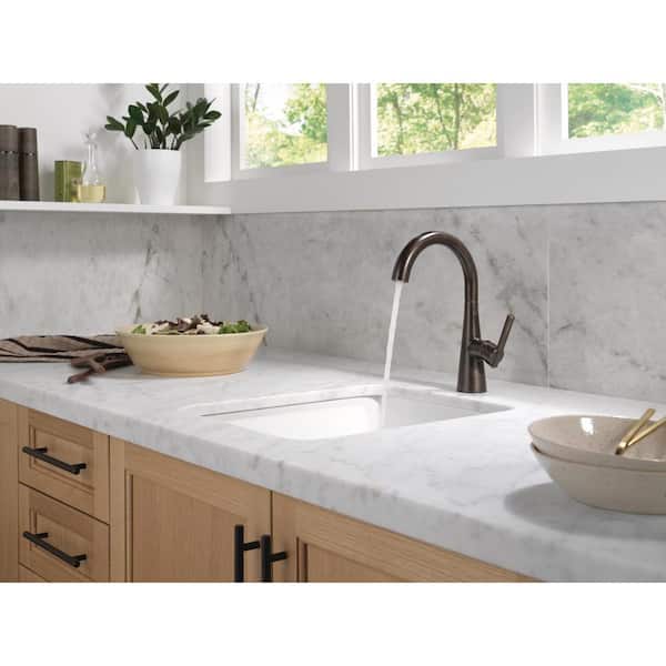 Single Handle Bar Faucet in Venetian Bronze
