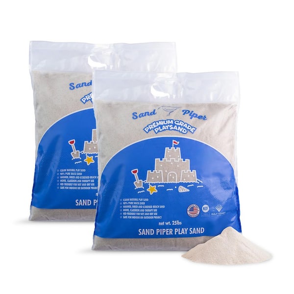 25 lb. Premium Grade Multi-Use Play Sand w/Chemical Free Formula 2-Pack