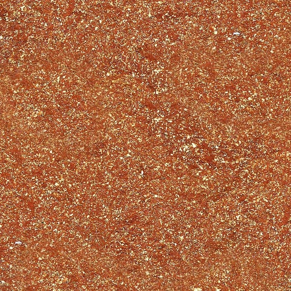 SILK PLASTER Silk Wallpaper - Versailles I - Textured Surface Wallcovering - Orange - Trowel apply