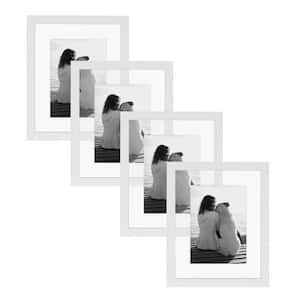 Gallery 8x10 Float White Picture Frame (Set of 4)