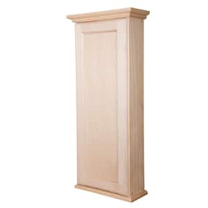 Leesburg 15.5 in. W x 4.25 in. D x 19.5 in. H Unfinished Wood on the Wall Bathroom Storage Wall Cabinet