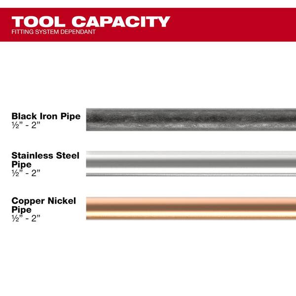 Milwaukee 49-16-2697 Black Iron Press 1/2\