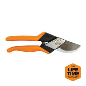 Pro 1 in. Cut Capacity Steel High Carbon Blade with SoftGrip Handle Hand Pruning Shears