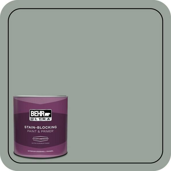 BEHR ULTRA 1 qt. #700F-4 Pinedale Shores Extra Durable Eggshell Enamel Interior Paint & Primer
