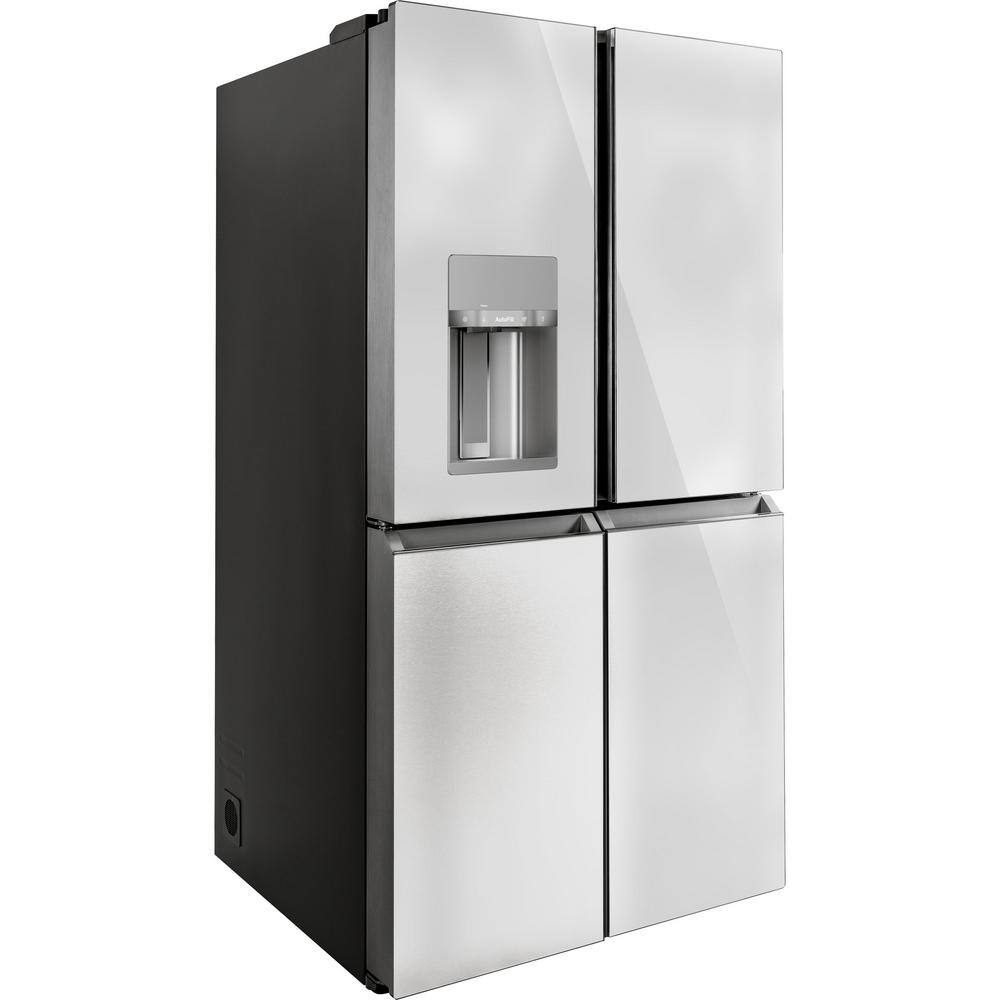Buy 27.4 cu. ft. Smart 4Door Quad French Door Refrigerator in Platinum